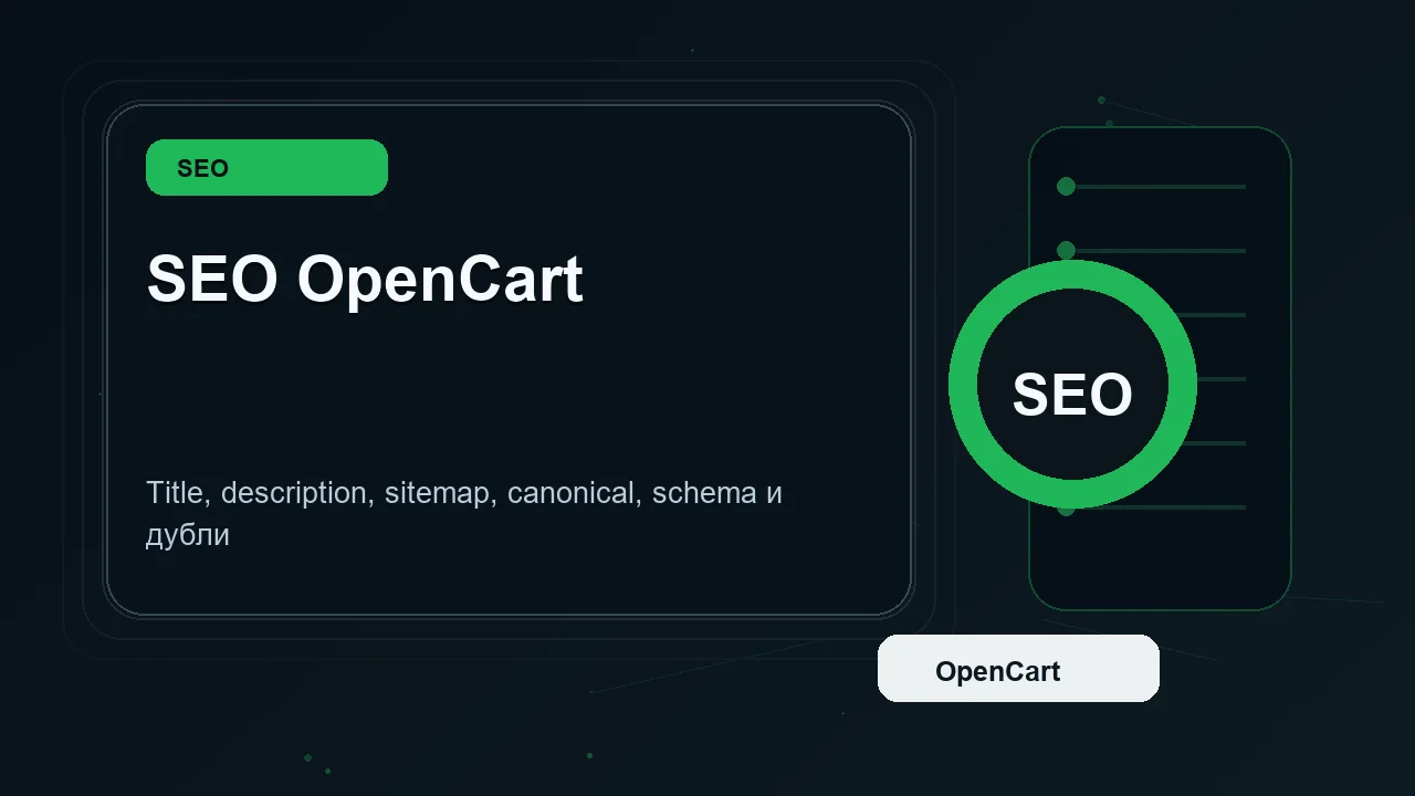 Контроль индексации OpenCart в Яндекс Вебмастере после доработок