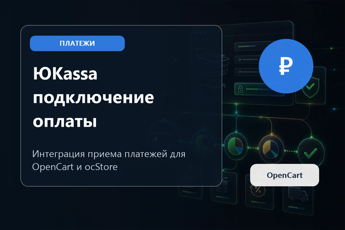 ЮKassa модуль для OpenCart